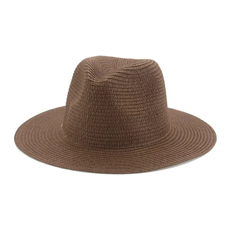 Women's Hat Hats for Women Summer Straw Sun Hats Men's Caps Sun Protection Beach Summer Women Men Panama Straw Hat Gorras Hombre