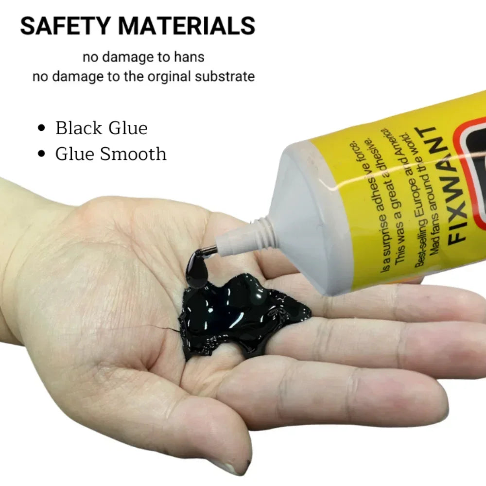 T7000 Black Soft Adhesive T-7000 Computer Cell Phone Touch Screen Repair Frame Anti-vibration Universal Glue 15/50/110ML