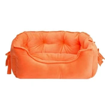Super Cute Cute Pet Litter Cattery Dog Soft and Comfortable High Elastic PP Cotton Wool Dog Bed Small Dog Sofa for All Seasons