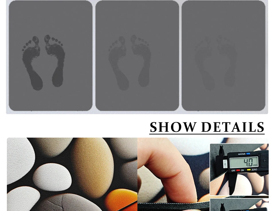 Bathroom Floor Mat Water-absorbing Non-slip Dirt-resistant Carpet Flower Diatom Mud Special-shaped Rug Door Home Decoration Mats