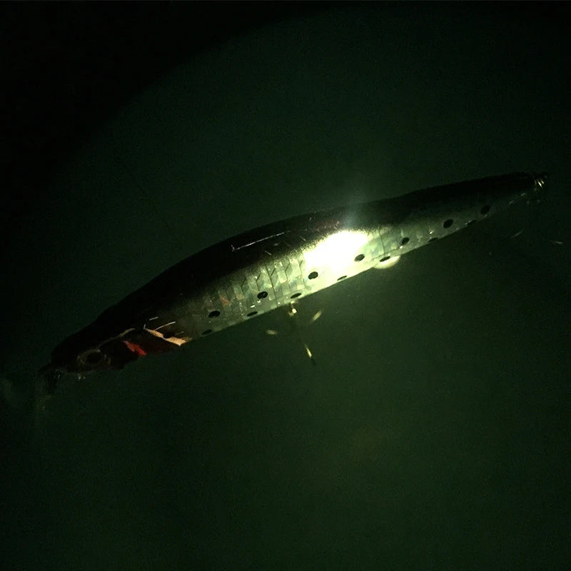 Fishing Bionic Luminous Electric Simulation Twitching Bait Usbrechargeable Bait Lures Wobbler Auto Swimbait Fishing Accessories