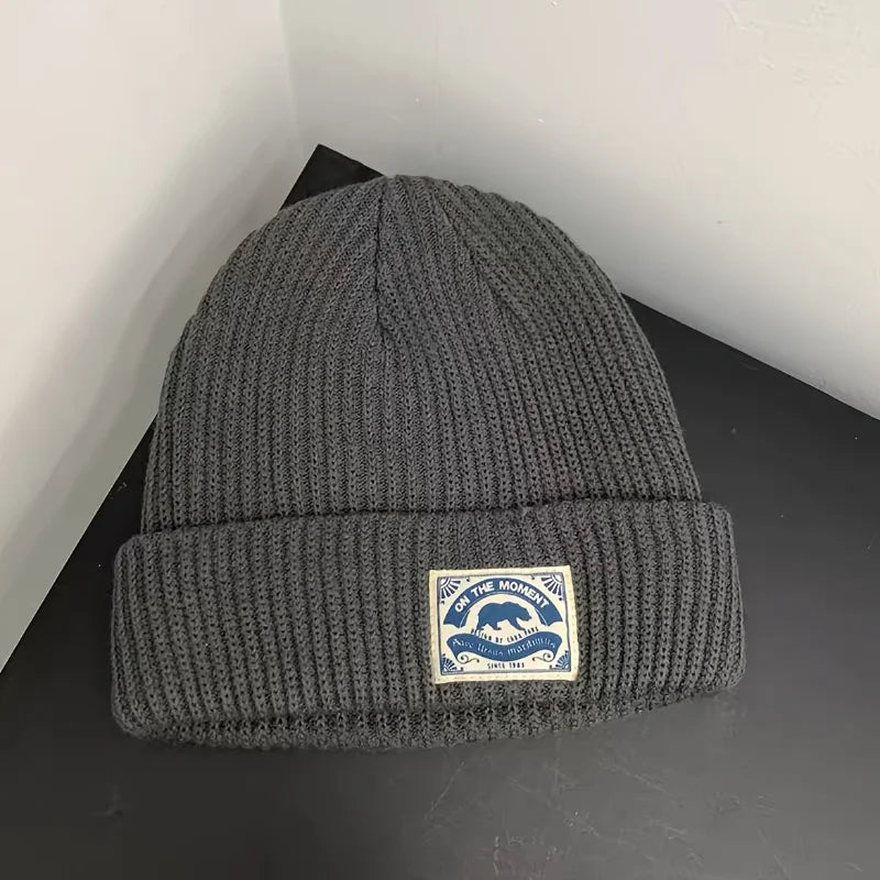 Hats for Men and Women, Autumn and Winter Style, Woolen Couple Hats, Warm Knitted Hats