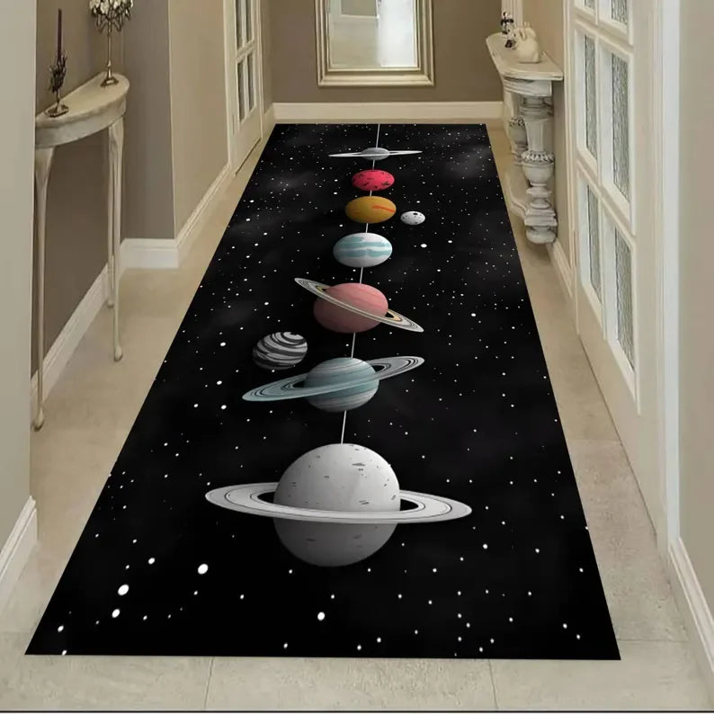 Rug Runner Sci-Fi Home Decor for Movie Fans Funny Hallway Carpet Geek Gift Inspired Floor Art Home Decoration
