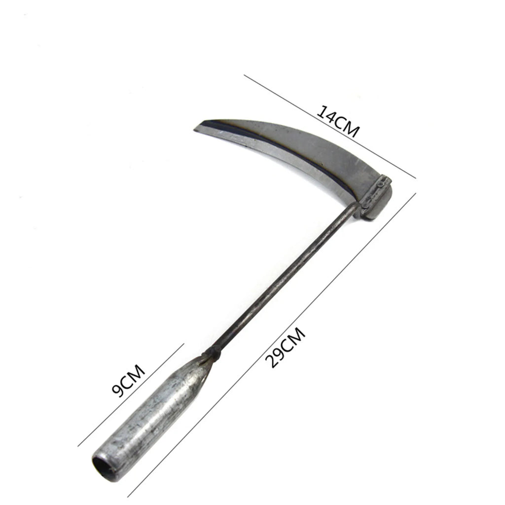 Garden Hoe Weeders Carbon Steel Gardening Hook and Weeding Tool Dual-Purpose Hardened Weeding Hoe for Easily Removing Weeds