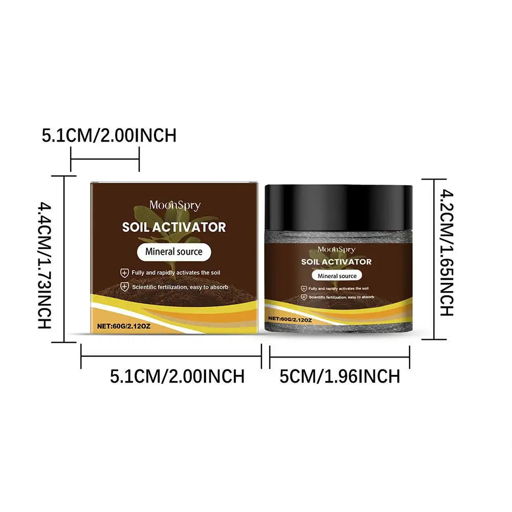Garden Soil Conditioner Mineral Source Activator For Prevent Soil Compaction Promote Rooting Flower Plant Fertilizer Nutrient