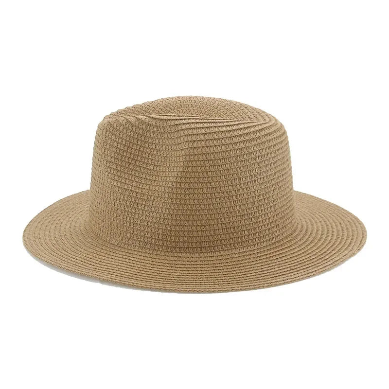 Women's Hat Hats for Women Summer Straw Sun Hats Men's Caps Sun Protection Beach Summer Women Men Panama Straw Hat Gorras Hombre