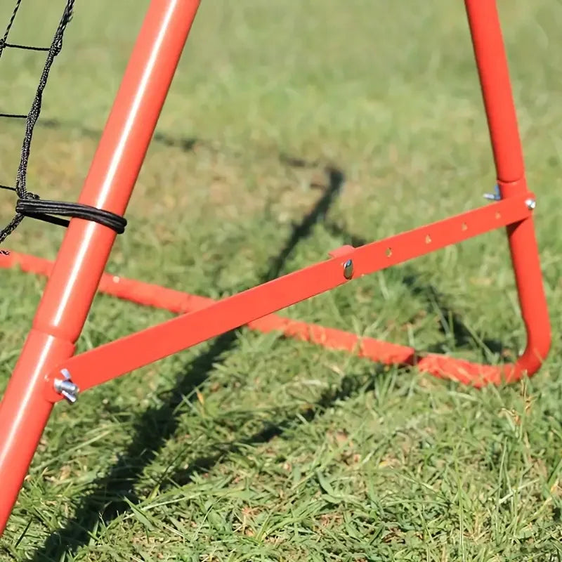 Steel Collapsible Football Rebound Target Net Adjustable Soccer Bounce Goal Mesh Shooting Assist Training Equipments