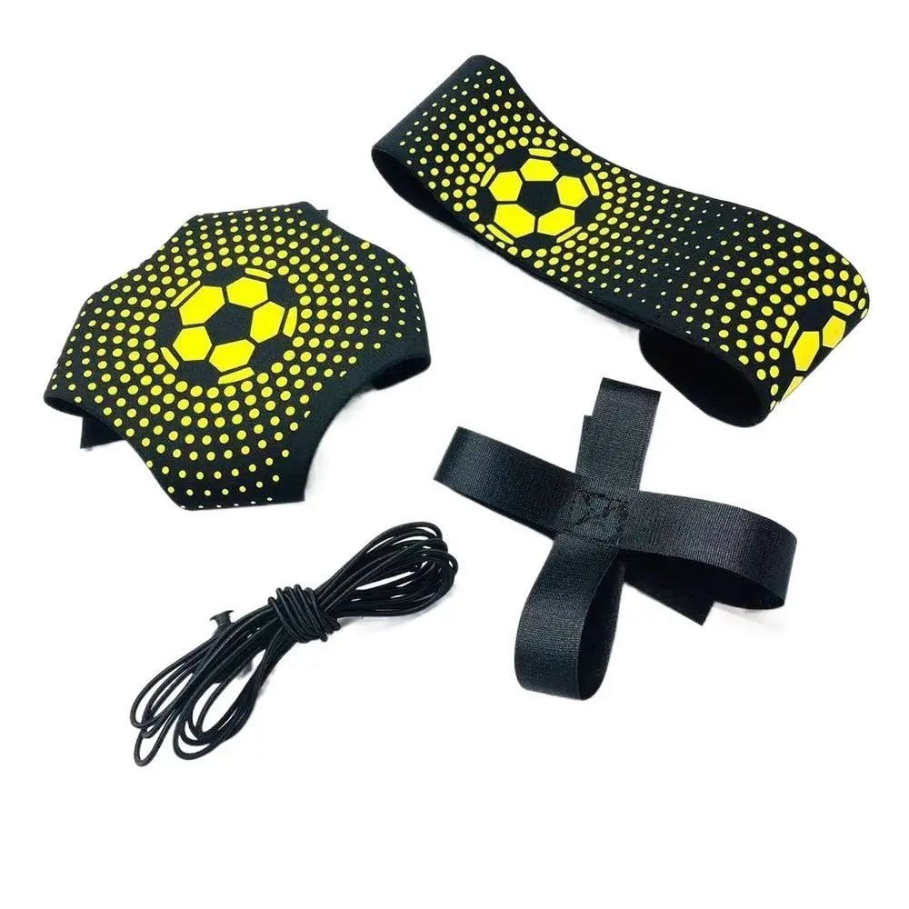 Elastic Belt Soccer Ball Juggle Bags Kicking Durable Football Training Equipment Adjustable Portable Soccer Trainer Belt Adults