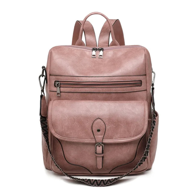 Backpack Purse for Women Purse Travel Backpack Fashion Designer Ladies Shoulder Bags  PU Leather Fashion Anti-theft Rucksack