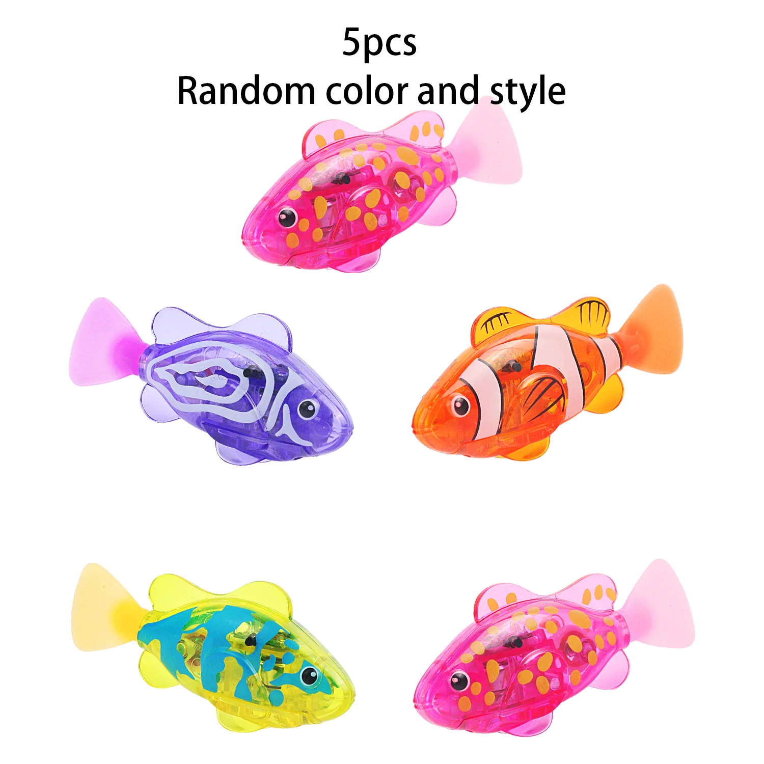 Pet Toys Teasing Cat Electronic Swimming Fish Cat Fun Pet Toys Lighting Simulation Electronic Sensing Fish