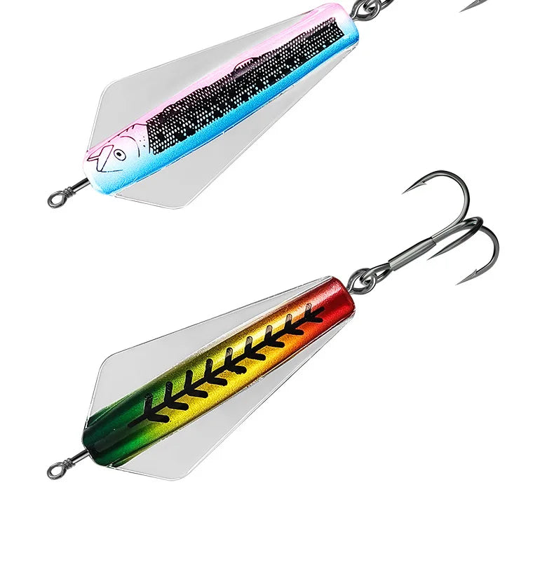 ，Fake Bait Fake Fish Bait Devil Fish Lure Fake BaitvibHard Bait Long Casting Floating Insect King Disc-Shaped Sea Fishing Trout