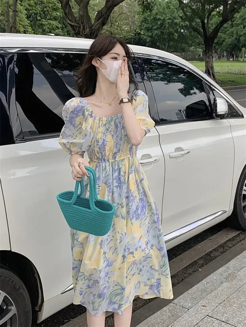 Dresses for Women Holiday Long Loose Woman Dress Birthday Maxi Soft Black Trendy One Pieces Harajuku Xxl Elegant Luxury Hot Chic
