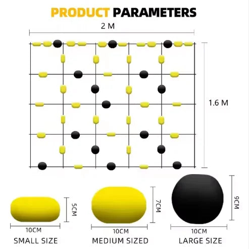 Soccer Training Equipment Improvement Soccer Skills for Reflex and Agility Training Kit Rebound Network