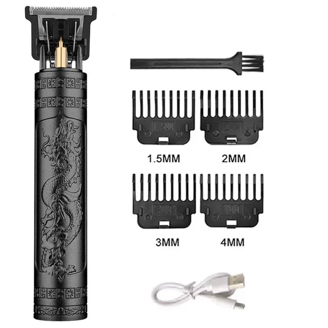 Professional Carving Hair Clipper For Men T9 Electric Hair Cutting Machine Barber Rechargeable Provide Comfortable Shave Clipper
