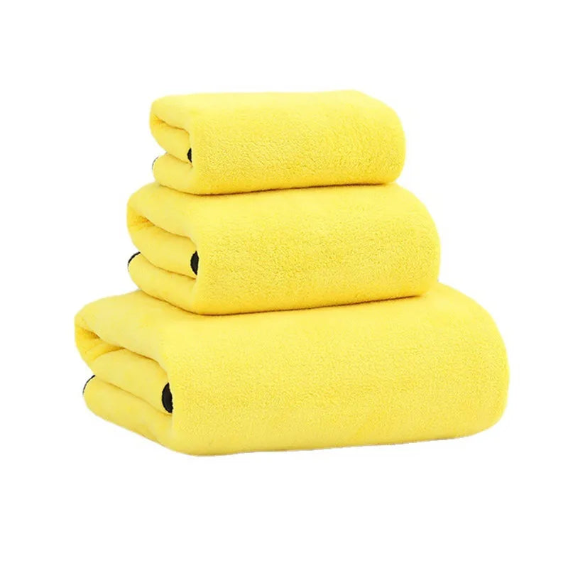 Quick-drying Pet Dog and Cat Towels Soft Fiber Towels Water-absorbent Bath Towel Convenient Pet Shop Cleaning Towel Pet Supplies