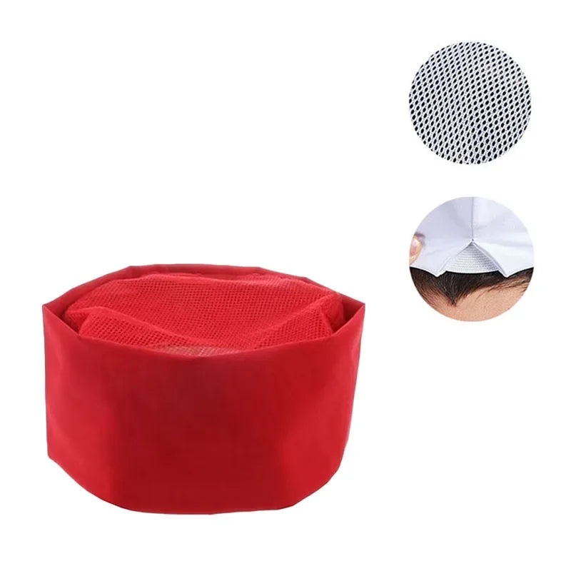 Food service Work Caps Men's Chef Hat Sushi Restaurant Waiter Chef Hat Cafe Bakery Cook Cap Japanese Korean Style Cuisine Hats