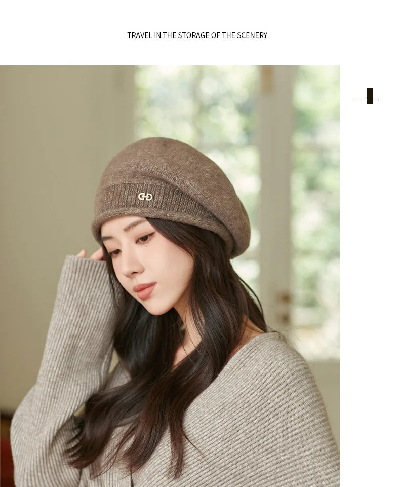 Slouchy Beanies for Women Winter Hats Soft Warm Beanie Hat Ladies Knitting Skull Beanies
