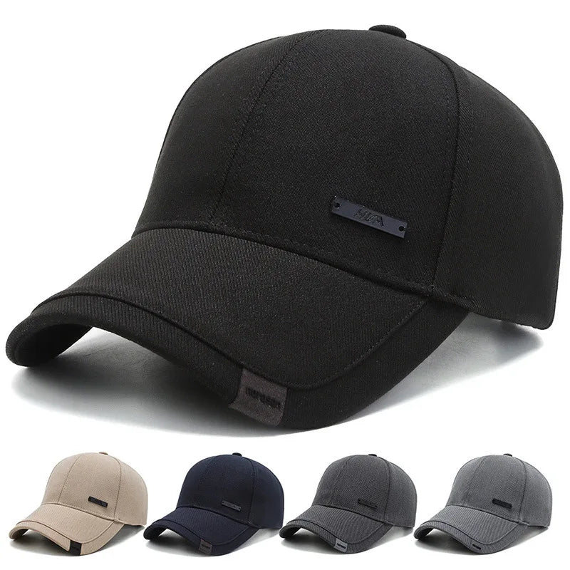 Men's Hats, Simple Casual Baseball Caps, Outdoor Sports Hats, Men's Sunshade Sun Hats, Spring And Autumn Sunscreen Sun Hats
