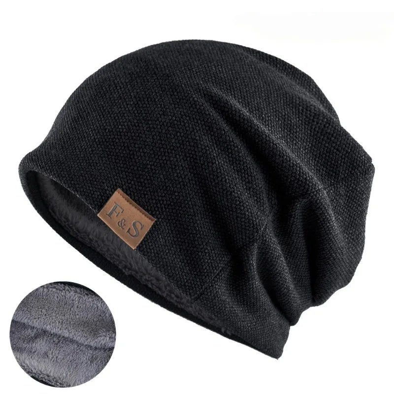 Winter Hat for Men and Women Autumn Knitted Solid Color Skullies Beanies Spring Casual Soft Turban Hats Hip Hop Beanie Hats