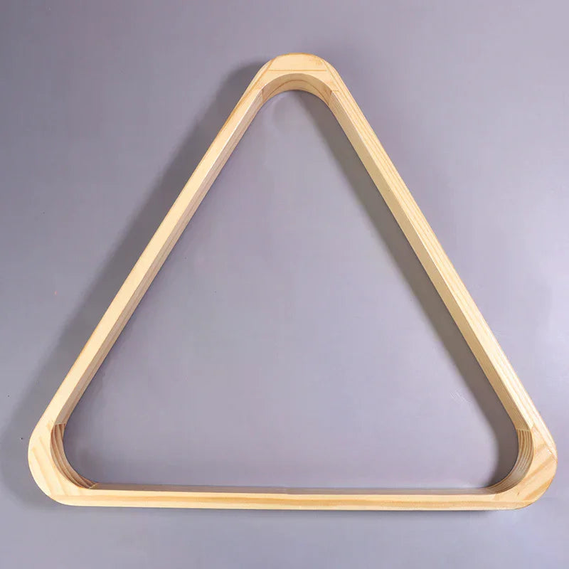 Sports Wooden Billiard Ball Rack Billiards Balls Frame Table Top Tripod Games Balls Holders Triangle Racks Cue Pool Organizer