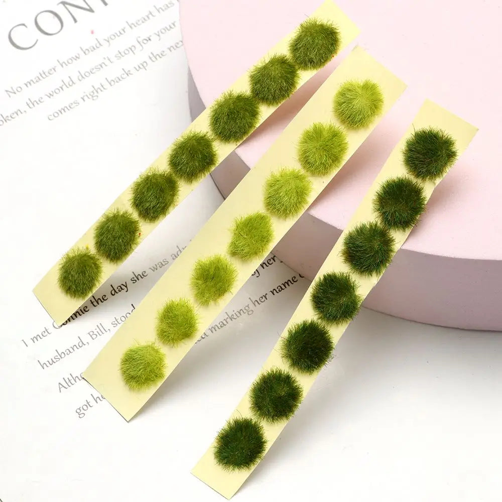 DIY Miniature Garden Decor Durable Static Scenery Model Landscape Wargame Grass Tufts Building Layout Sand Table Flower Cluster