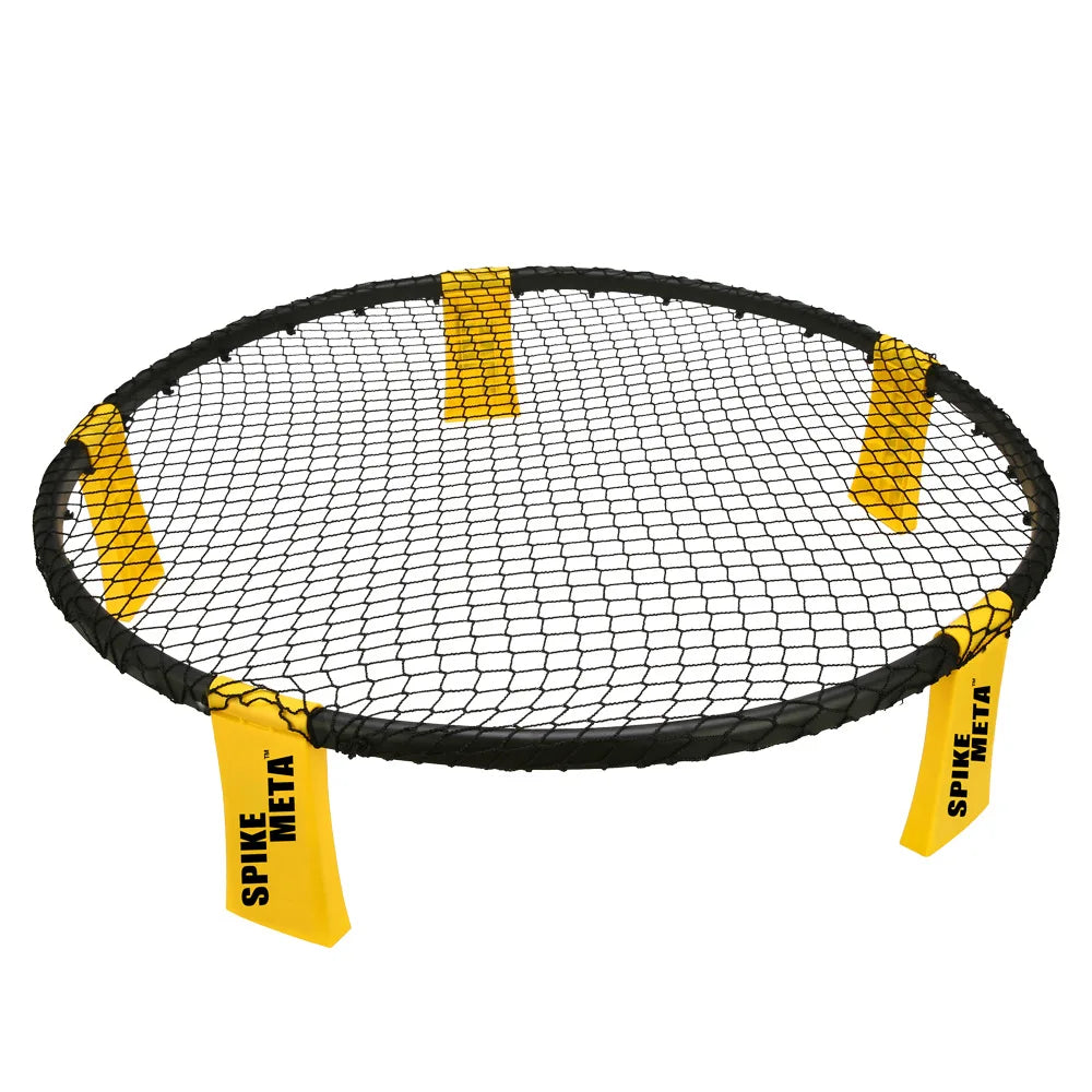 Mini Beach Volleyball Spike Game Balls Set Outdoor Team Sports Lawn Fitness Equipment Net With 3 Balls Outdoor Volleyball