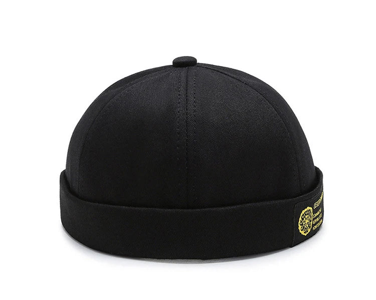 New Fashion Four Seasons Landlord Hats, Men's Street Hip-Hop Hats Beanie Melon Skin Hats, Women's Bare Plate Hats, Women's Tides