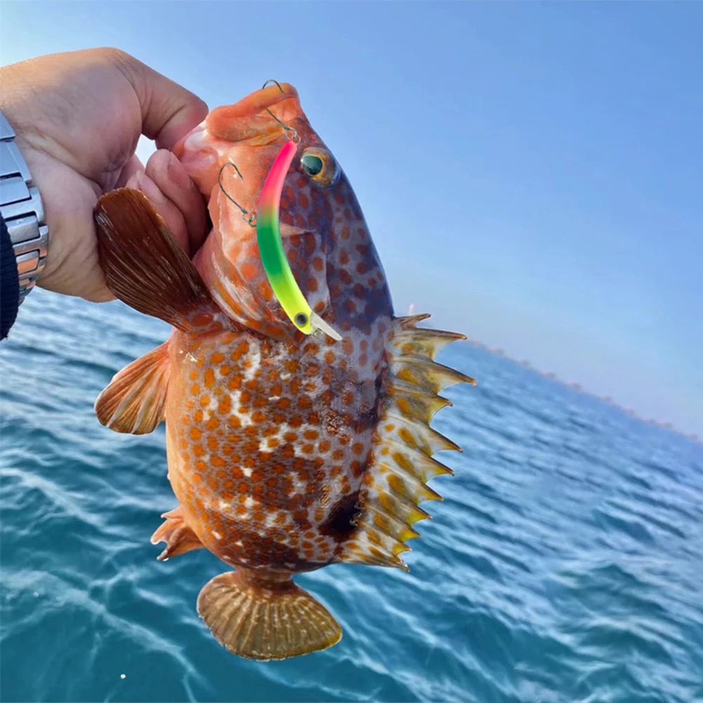 Fishing Lure Hard Lures For Trout Bass Fishing Realistics Looking Bright Color Fake Lure For Fishing Lovers