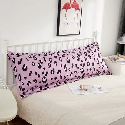 NEW Twin Bedding Pillowcase Cotton 1.2/1.5/1.8 Meters Long Pillows Case Geometric Print Bedding Sets for Lovers Wedding Pillows