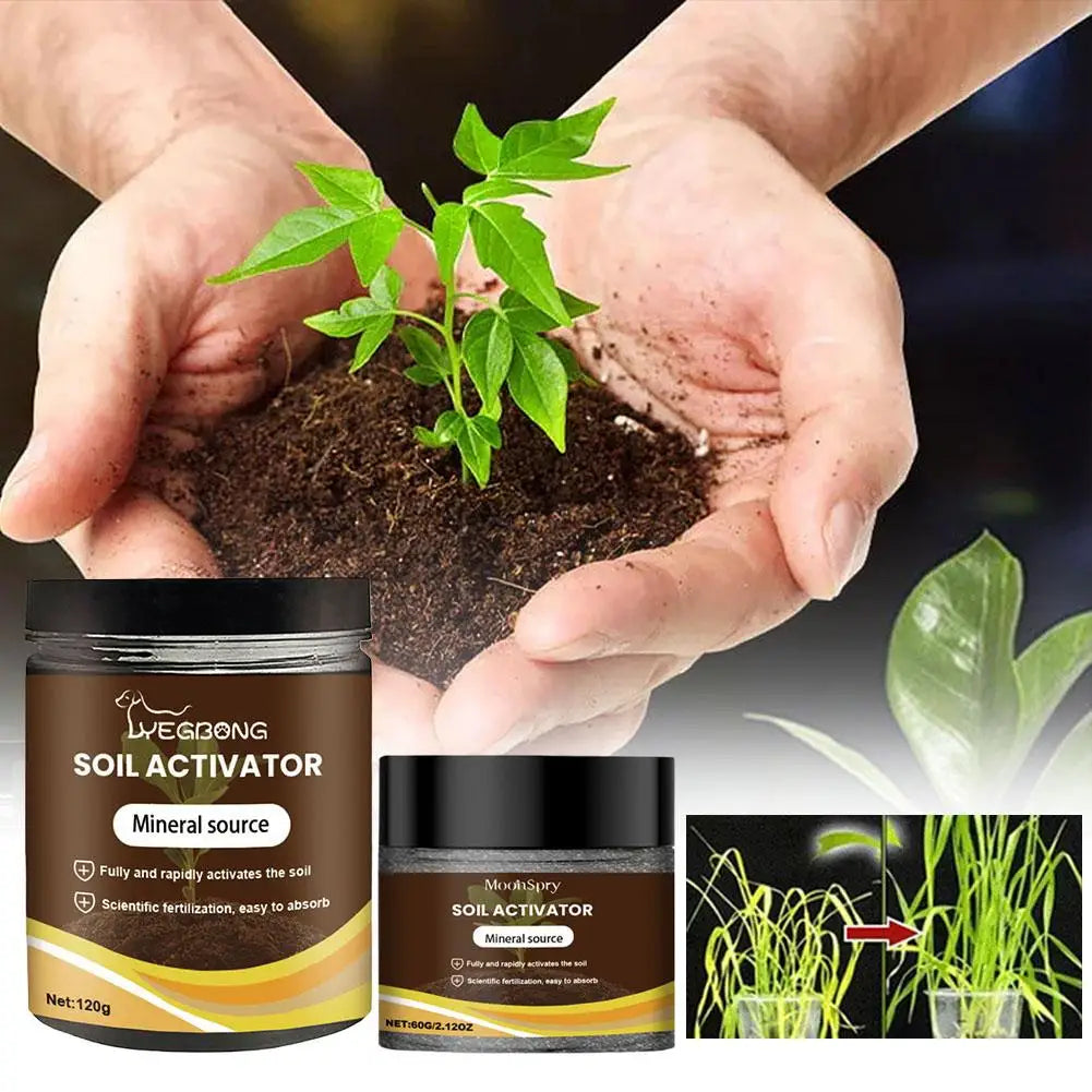 Garden Soil Conditioner Mineral Source Activator For Prevent Soil Compaction Promote Rooting Flower Plant Fertilizer Nutrient