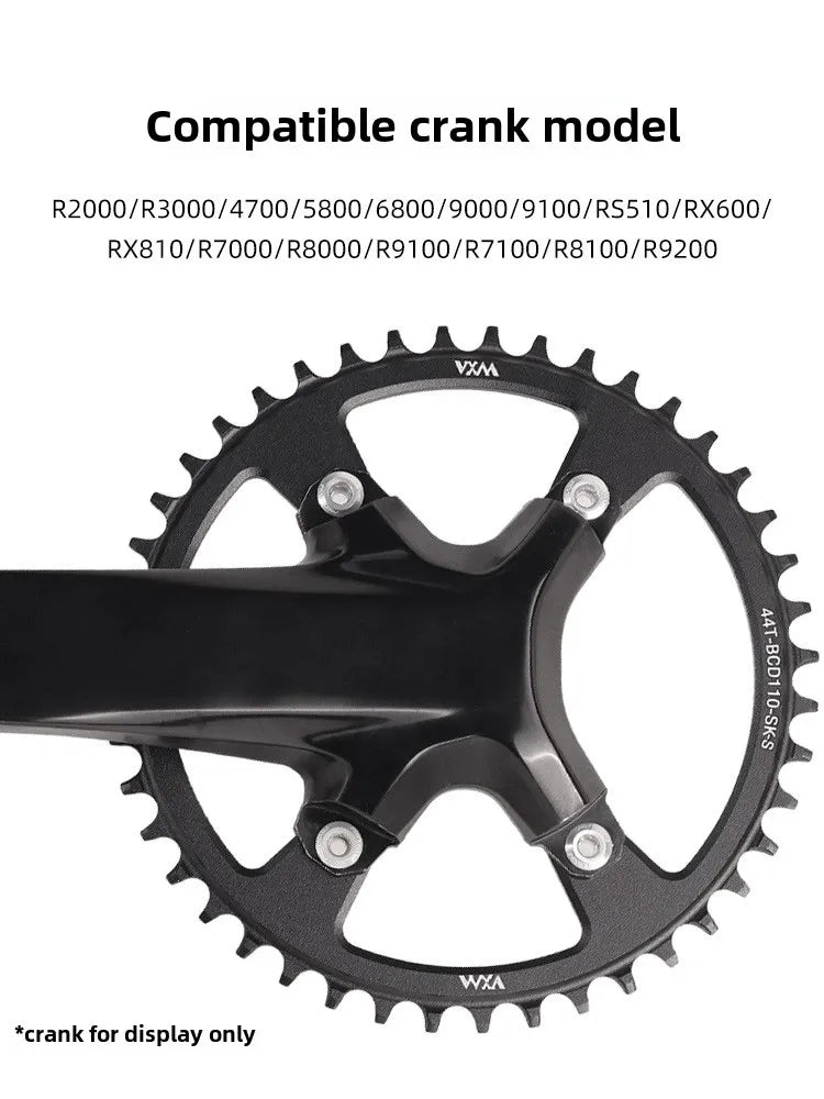 Road bike 110BCD Universal 4 hole claw plus minus teeth single speed disc36T 38 40 42 50T 58T sprocket bycicle parts accesories