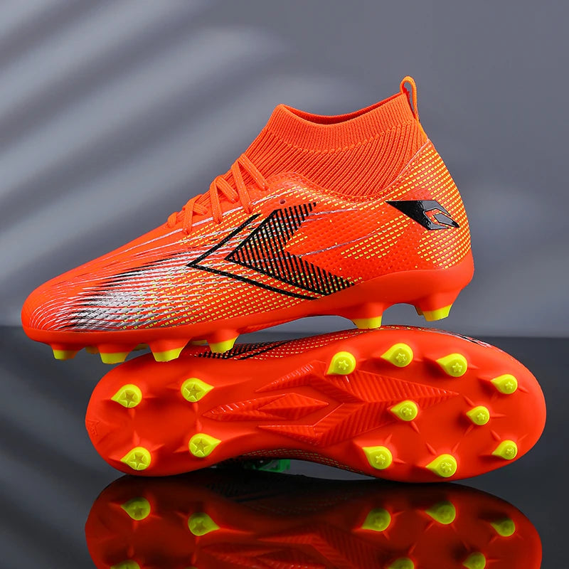 New High-Quality Sports Shoes with Strong Grip, Non-Slip and Wear-Resistant, Special Football Shoes for Youth and Adults for Competition and Training