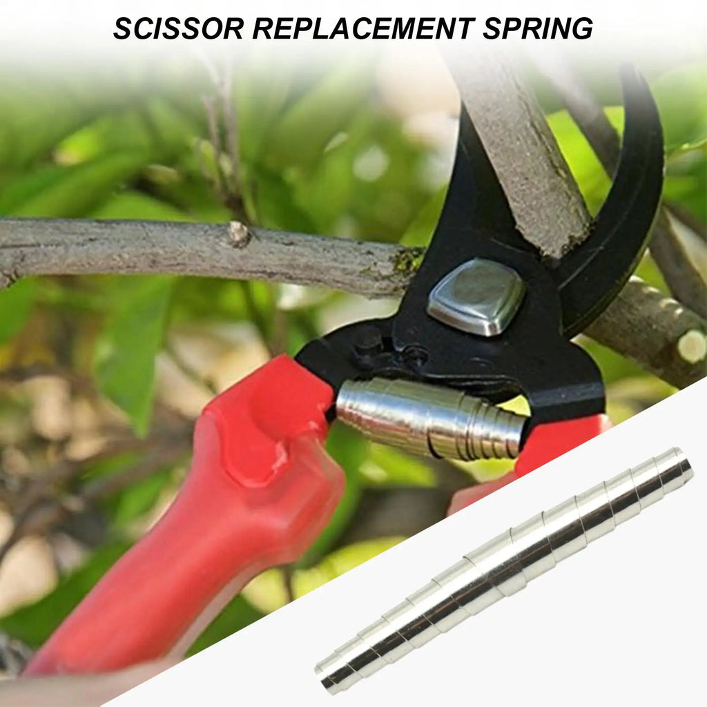 Garden Pruning Spring  Heavy Duty Volute Pruning Shears Spare Spring Garden Trimming Scissors Grafting Tool For Home Harvesting