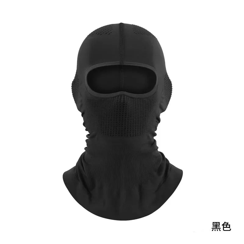2026 Sports Tactics Quick Drying Breathable Fully Wrapped Elastic Headgear Outdoor Equipment