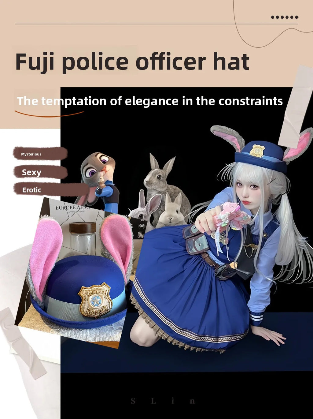 Top Hat Headband for Women  Versatile Styling Accessory Suitable for All Ages Fashionable Headwear