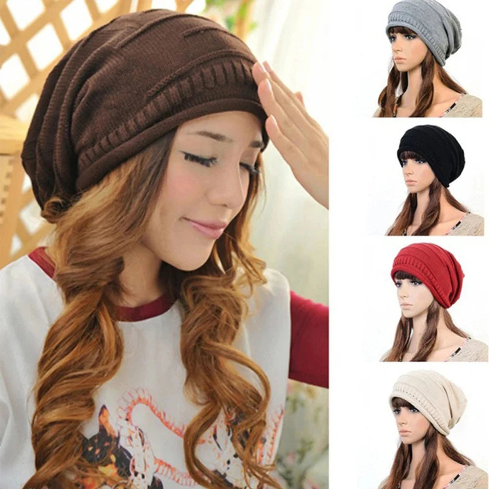 Protect Yourself From The Cold Winter With This Stylish Oversized Slouch Hat