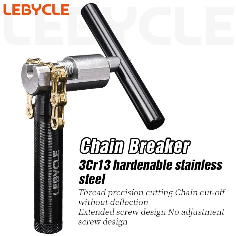 LEBYCLE Bicycle Chain Breaker Bike 1~12 Speed Chain Removal Tool Bike Chains Extractor Cutter Device Bike Chain Removal Tools