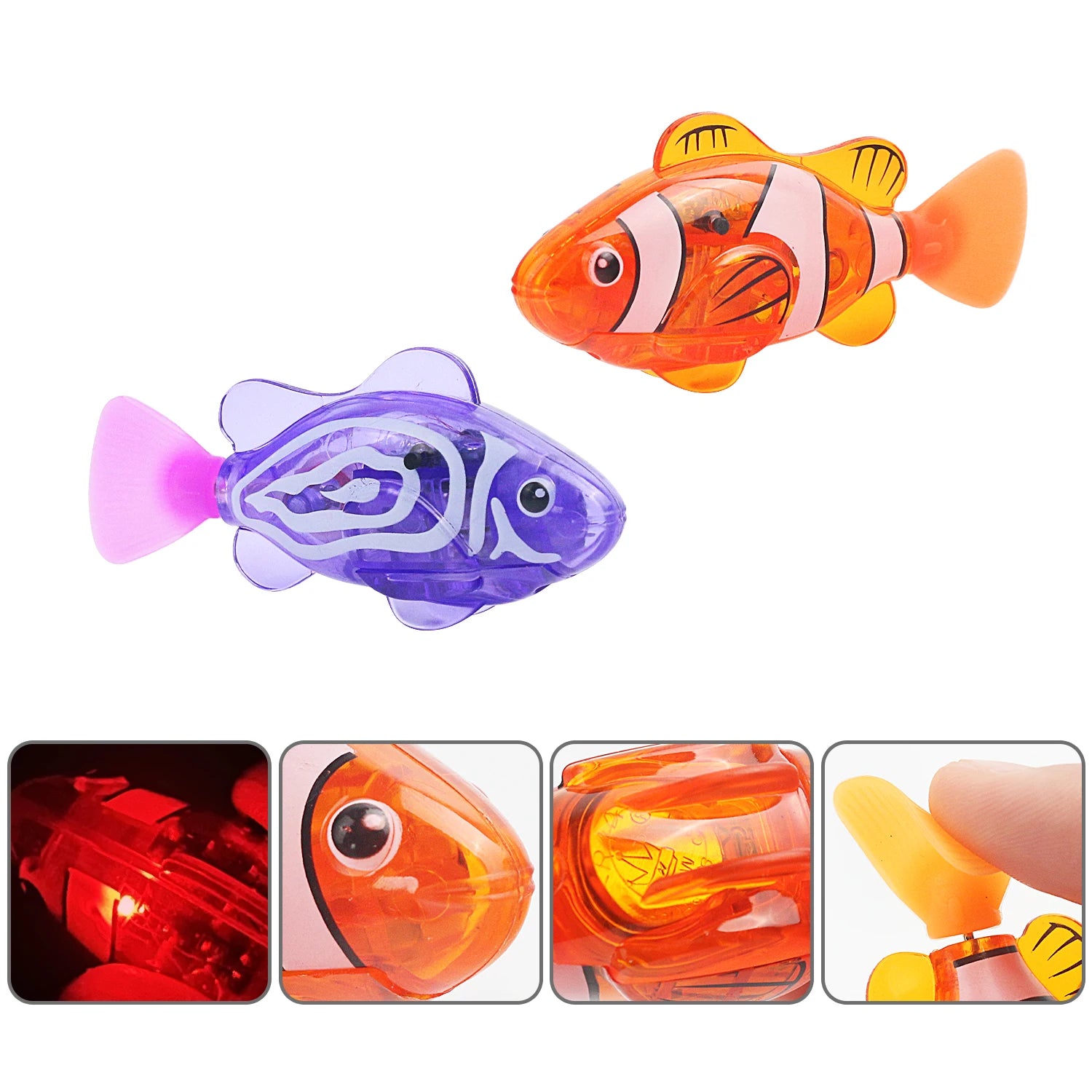 Pet Toys Teasing Cat Electronic Swimming Fish Cat Fun Pet Toys Lighting Simulation Electronic Sensing Fish