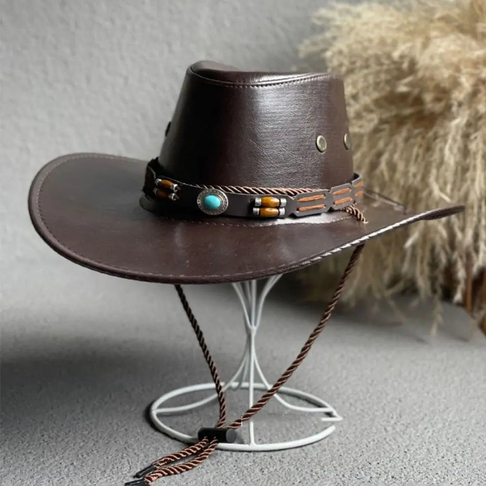 Hat Vintage Climbing Mountain Travel Big Brim Hiking For Men Sombrero Hombre Fisherman Hat Cowboy Hat Women Cap Bucket cap
