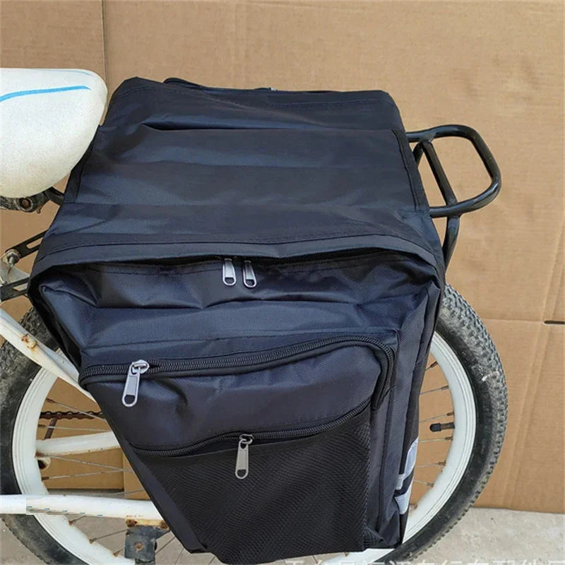 Bike Trunk Bag Luggage High-capacity Back Seat Double Side Cycling Bycicle Durable Travel