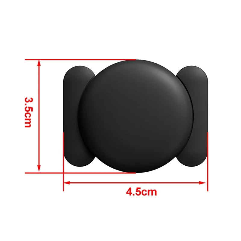 4-Pack IOS GPS Smart Tag for Find My Tracker Kits with Strong Magnetic Suction Silicone Shell Anti-loss for Pet CarSmart Tracker