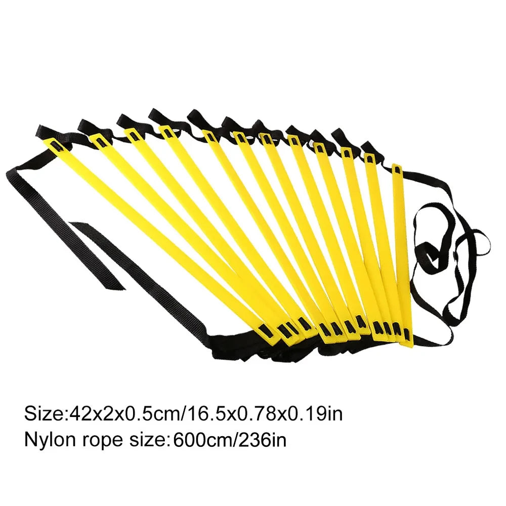 Agility Training Football Soccer Equipment, Fitness Training Disc Cones Ladder Chute Running Umbrella for Speed Balance Footwork