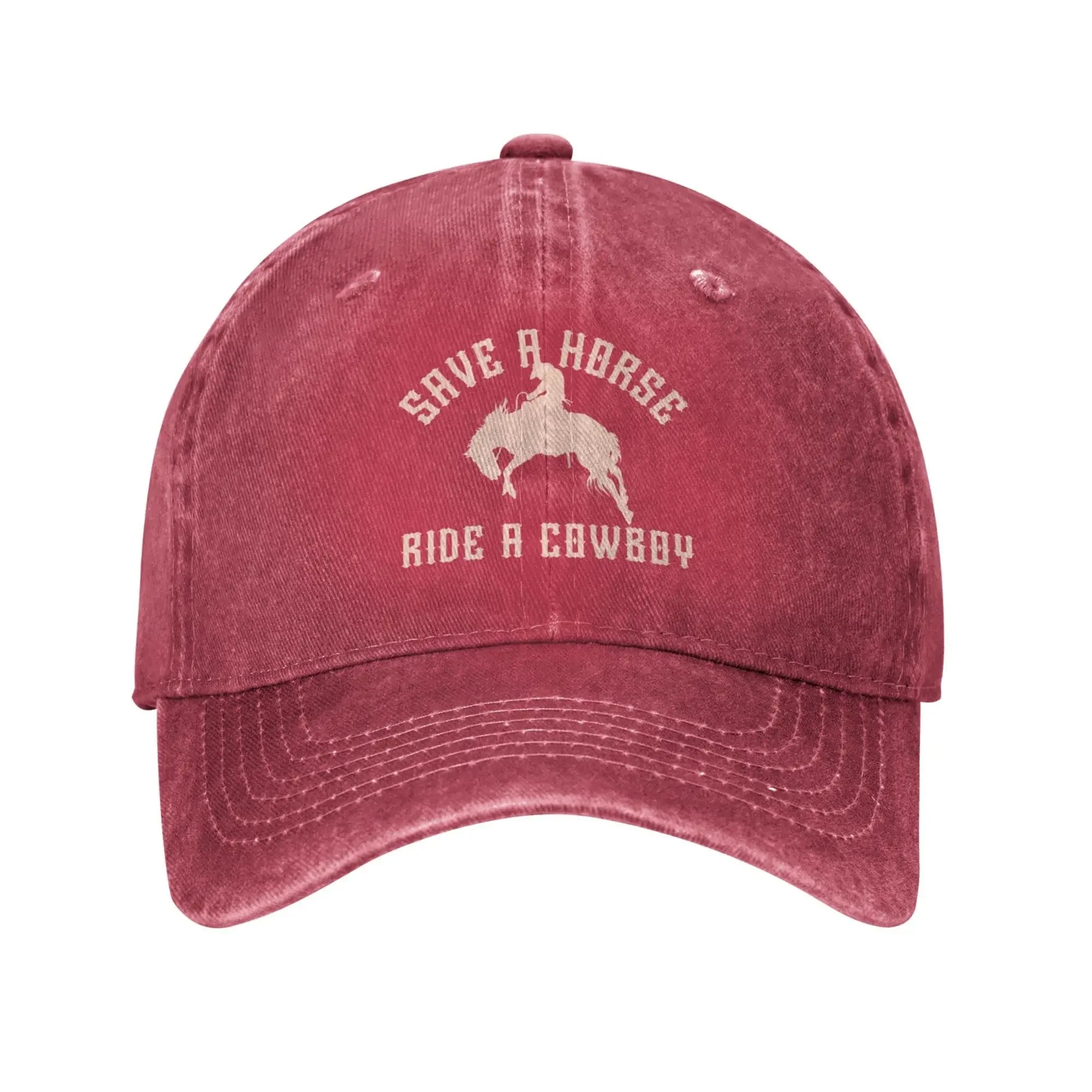 Save A Horse Ride A Cowboy Trucker Hat Western Horse Cap Save A Horse Ride A Cowboy Hat Unisex Cowboy Men Women