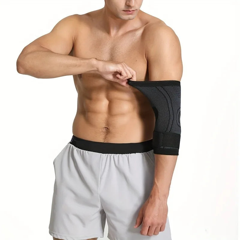 Sports Elbow Protector For Men And Women, Joint Sleeve Protector Arm Sheath, Tennis Elbow Belt Strap Pressurized Winding