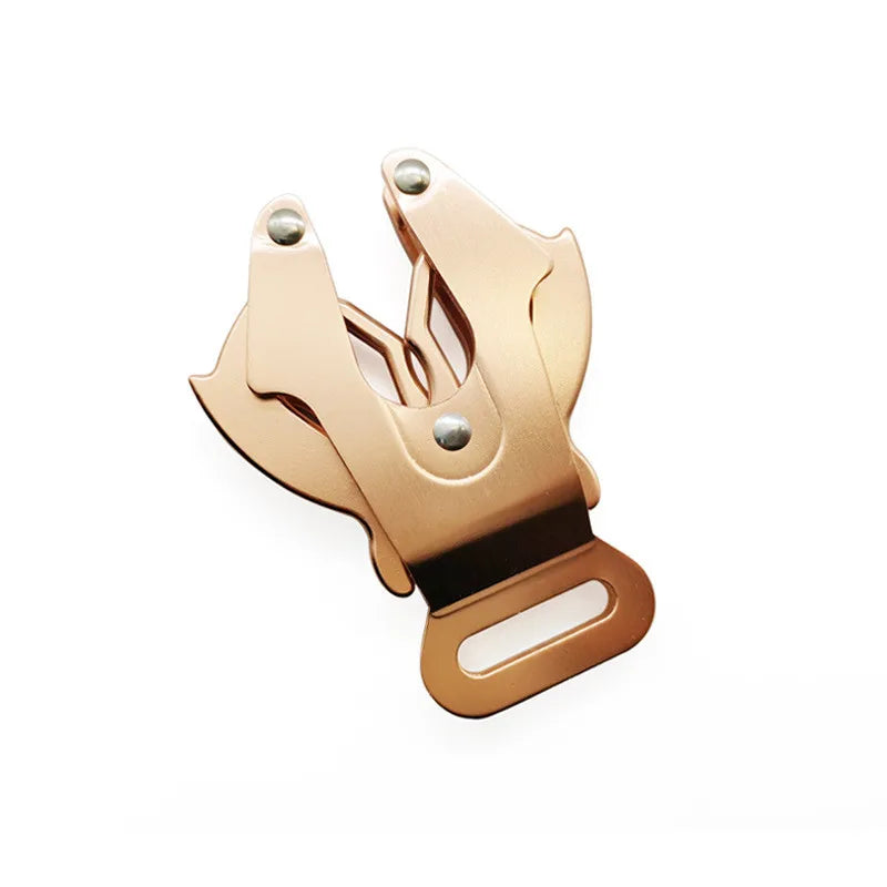 Frog clip, heavy duty quick release and locking dog leash buckle for attaching pet collars outdoor cable Accessories