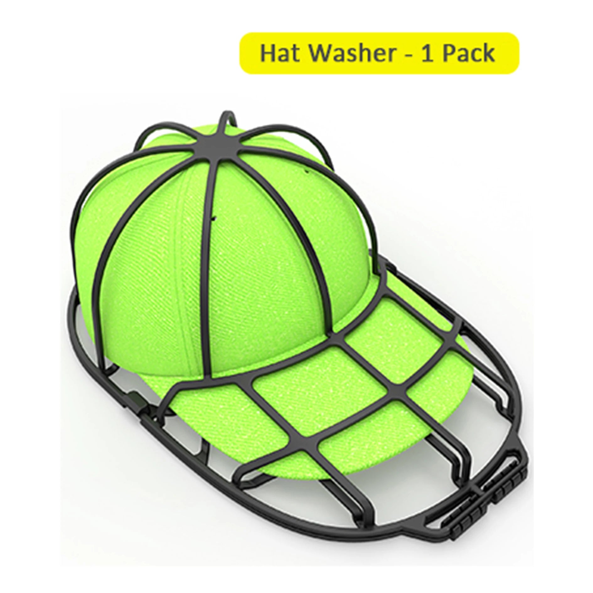 Hat Washer Cage Hat Cleaner Perfect Fit for Adult and Kids Hats Ideal for Baseball Caps Safe for Dishwasher and Washing Machine