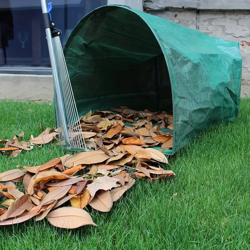 Garden Waste Bag Large Capacity for Yard Leaf and Debris Collection Green Leaf Bag