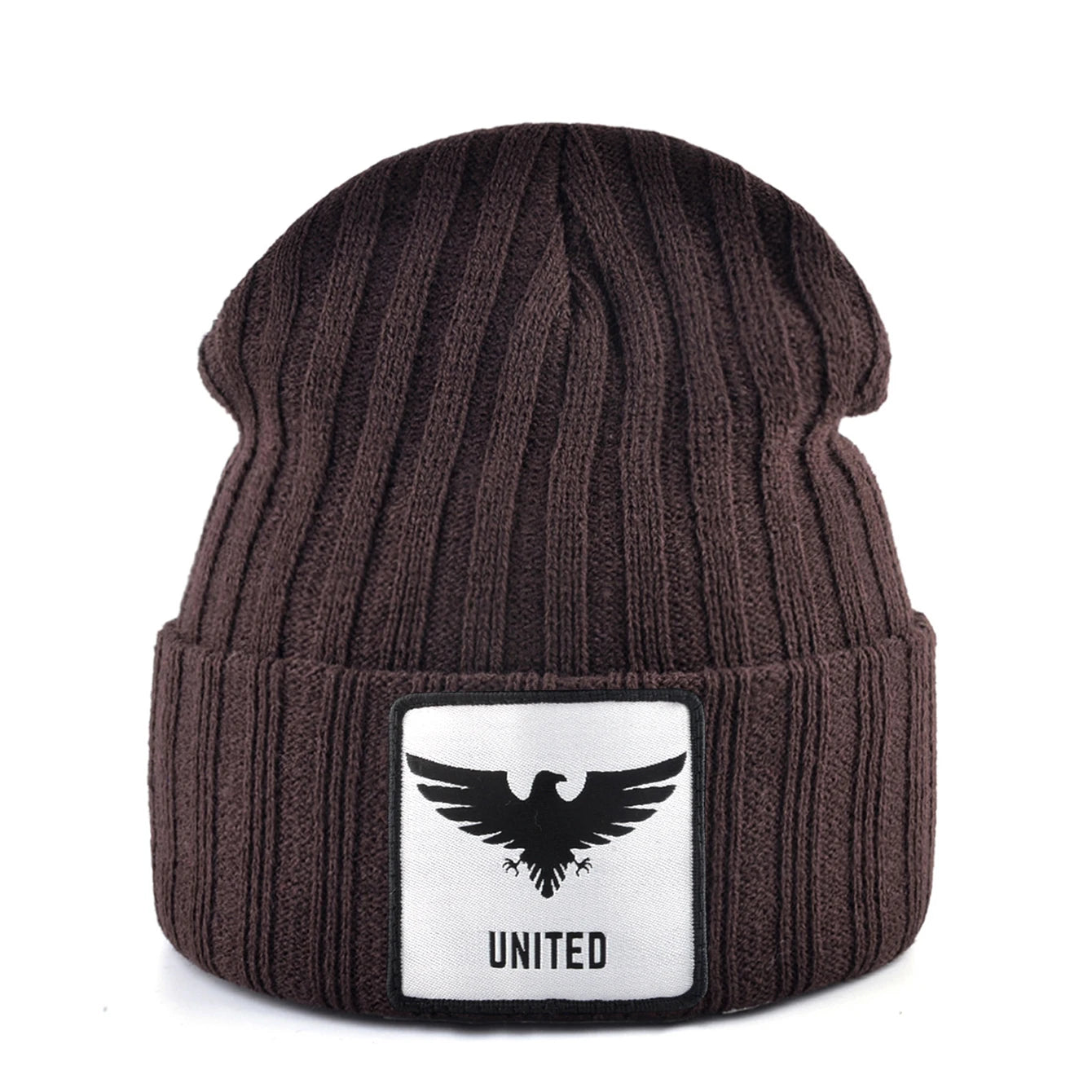 Knitted Skullies Beanie With Animals Patch Men Women Outdoor Casual Sport Hats Autumn Winter Solid Color Hip Hop Beanies