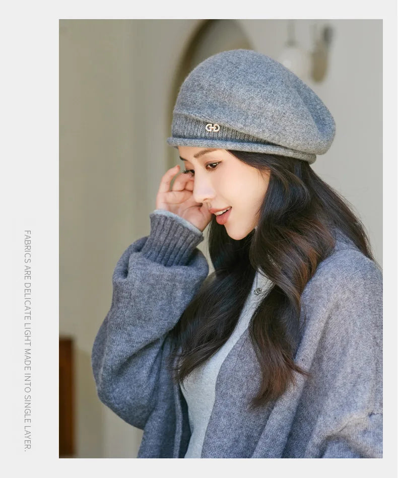 Slouchy Beanies for Women Winter Hats Soft Warm Beanie Hat Ladies Knitting Skull Beanies