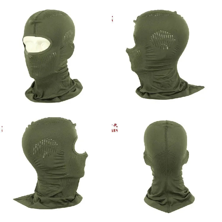 2026 Sports Tactics Quick Drying Breathable Fully Wrapped Elastic Headgear Outdoor Equipment